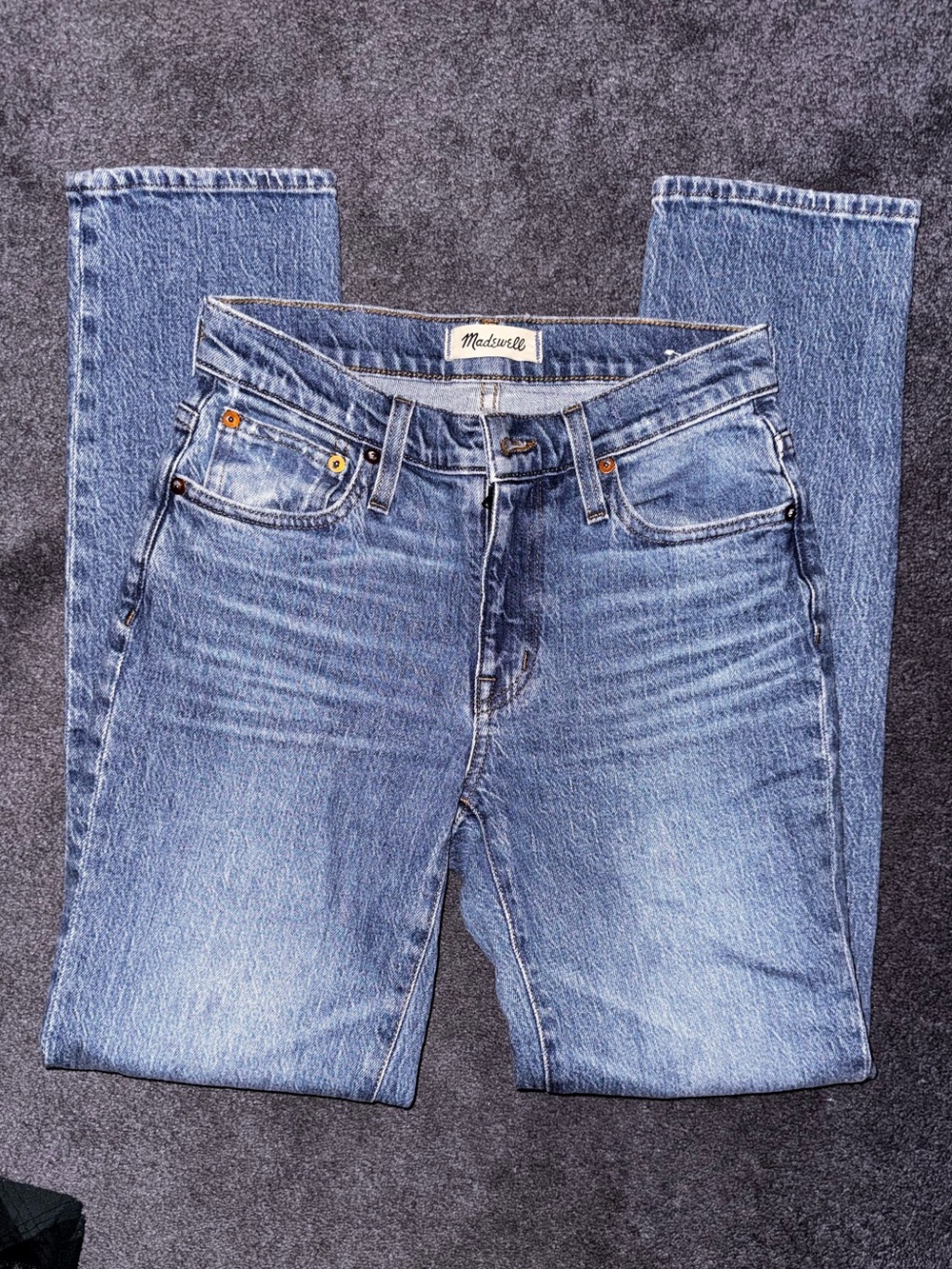 MADEWELL slim boyfriend jeans